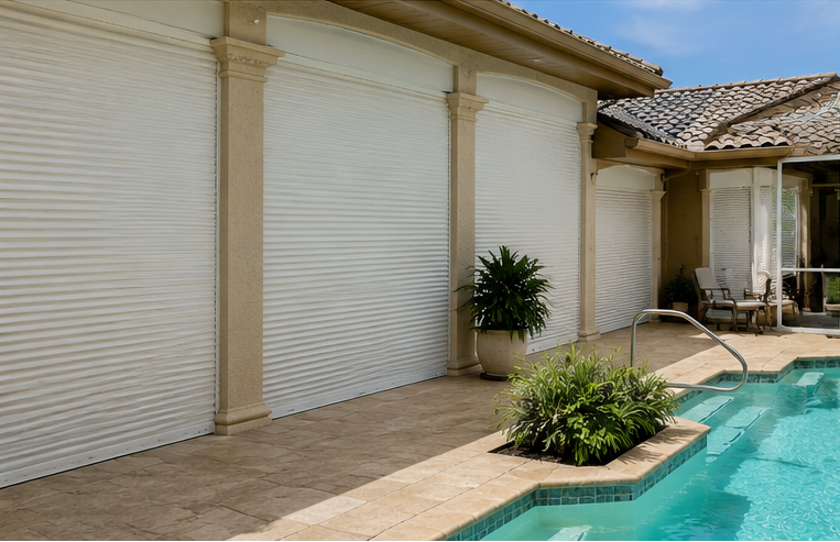 Finished Shoreline Shutter Systems for Coastal, Residential & Commercial Projects