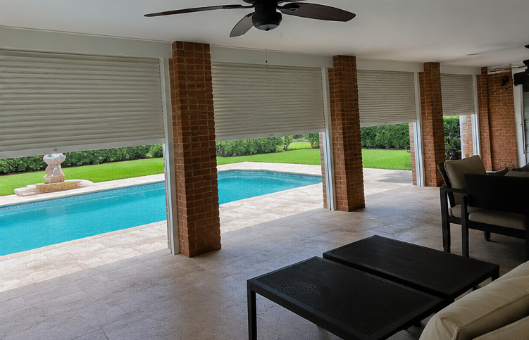 Finished Shoreline Shutter Systems for Coastal, Residential & Commercial Projects